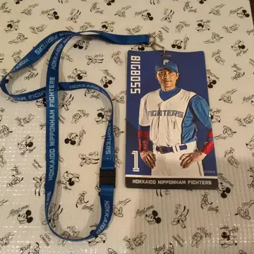 홋카이도 일본햄 파이터즈 BIGBOSS 패스 케이스