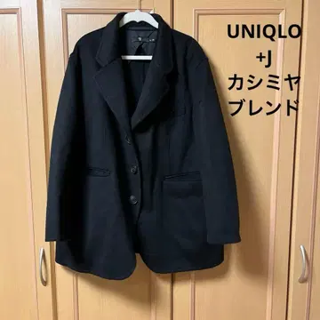 유니클로 +J 캐시미어 블렌드 오버사이즈 자켓 질 샌더 L