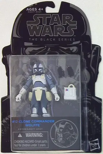 HASBRO #12 더 블랙 시리즈 클론 커맨더 울프