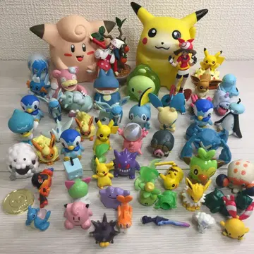 포켓몬 피규어 묶음 라프라스/삐삐/피카츄 등 레트로 미니