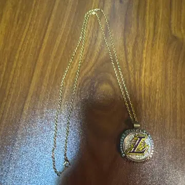 골드 레이커스 목걸이