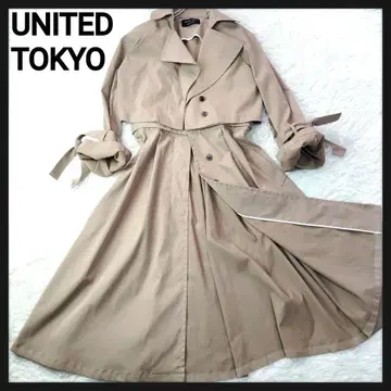 [ 3way ] 유나이티드 도쿄 멀티 웨이 트렌치코트 원피스