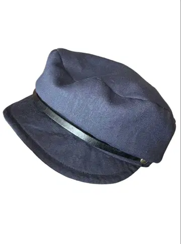 레더 스트랩 디자인 뉴스보이 캡