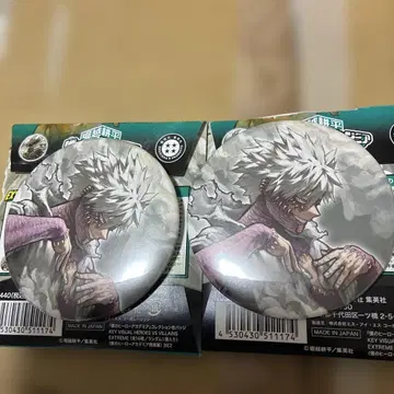 2개 세트 다비 컬렉션 캔뱃지 히로아카전 원화전 콜렉션 캔뱃지