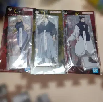 제일복권 주술회전 C상 D상 E상 세트 아크릴 스탠드