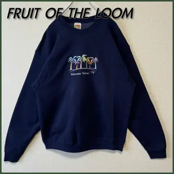 FRUIT OF THE LOOM 프룻 오브 더 룸 자수 맨투맨