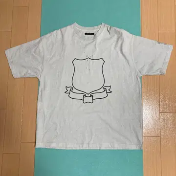 NUMBER (N)INE 넘버나인 엠블럼 구멍 뚫린 티셔츠