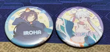 초 카구야 히메! 캐릭터 배지 컬렉션 캔뱃지 사이하 야치요 2개 세트