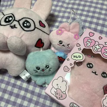 최고심 봉제 인형 키링 마스코트 세트