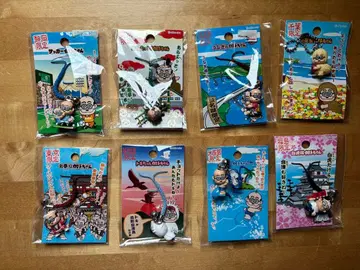 카토짱 캐릭터 스트랩 8개 세트