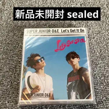SUPER JUNIOR D&E let's get it on 미개봉 새상품