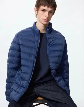 유니클로 남성용 퍼프 테크 자켓 XL