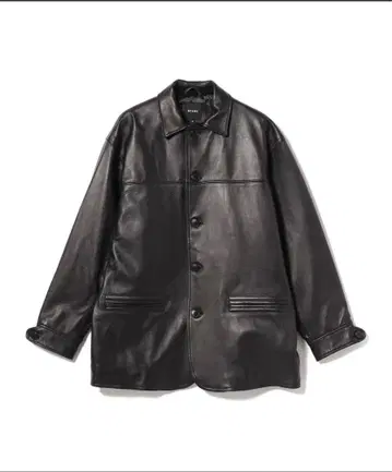 빔즈 BEAMS 가죽 카 코트 시어링 가죽 M 사이즈