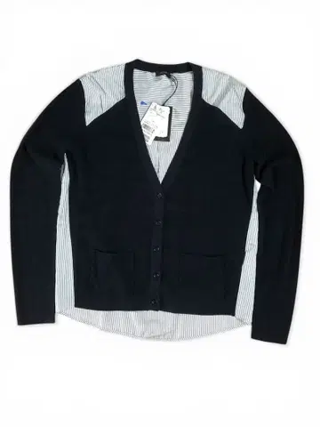 [새상품] 조셉 네이비 컬러 가디건 실크 울 긴팔