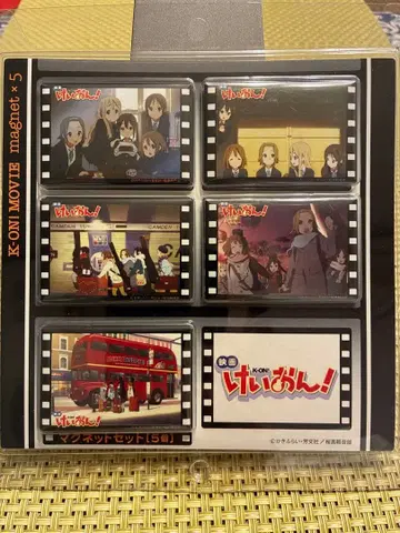 영화 케이온! 마그넷 세트 5개 세트