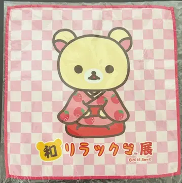 리락쿠마전 극세사 미니 타월 코리락쿠마