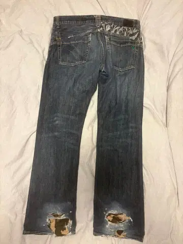 VOLCOM dark Blue denim 90s punkandyo