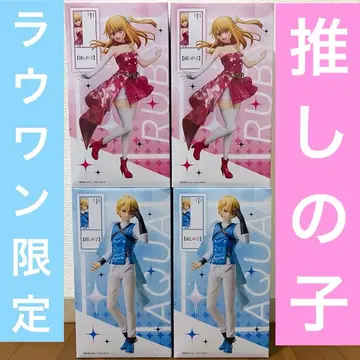 최애의 아이 1/7 스케일 피규어 아쿠아/루비 피규어 4개 세트