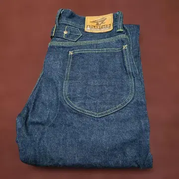 ATLAST 147w28 가죽 패치 신치 벨트 셀비지 체인 스티치