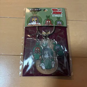 톰과 제리전 니가타 사사당고 3단 키링 완판템