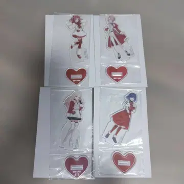 학원 아이돌 마스터 제일복권 아크릴 스탠드 4개