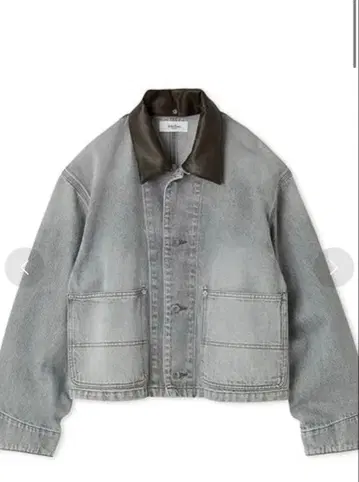 미라 오웬 택 포함 새상품 숏 기장 데님 커버올