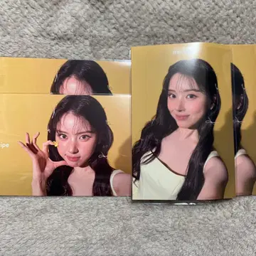 irecipe NMIXX 특전 트레이딩 카드 지우 4장 세트