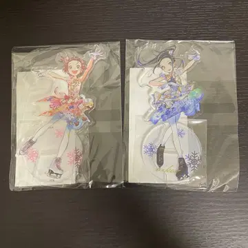 메달리스트전 아크릴 스탠드 카케츠 이노리 오오카미자키 히카루 2점 세트