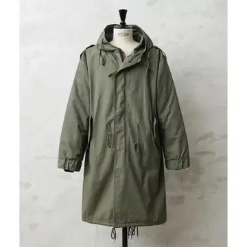 HOUSTON M-51 올리브 그린 라이너 포함 s 사이즈