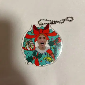 WATWING 하치무라 린타로 크리스마스 리스 디자인 키링