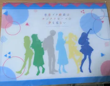 청춘 돼지 녀석은 산타클로스의 꿈을 꾸지 않아 클리어 파일 홀더