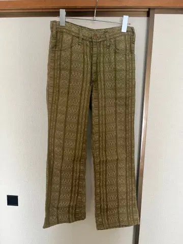 70s 자카드 플레어 팬츠 42 탈론