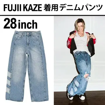 adidas 후지이 카제 착용 데님 팬츠 미사용 새상품 28인치