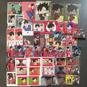 하이큐 쿠로오 테츠로 엽서 카드 파샤코레 스티커 묶음 판매