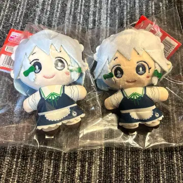 동방Project 봉제 인형 키링 DAISO 이자요이 사쿠야