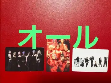 집합 전원 올 트레이딩 카드 3장 HANA 1st 앨범