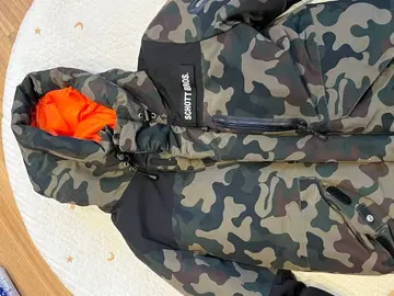 SCHOTT BROS. 카모플라쥬 다운 자켓 M