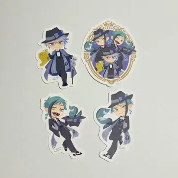 트위스테 아즐 제이드 플로이드 그리힐 스티커 카드 책갈피