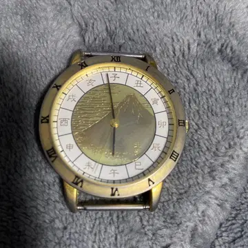 손목시계 호쿠사이 패턴 후지산 페이스만