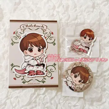 즉시 구매 가능 던전밥 복권 콜렉션 아크릴 스탠드 캔뱃지 특전 칠 척