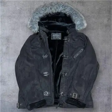 archive 스웨이드 느낌 자켓 코트 퍼 포함