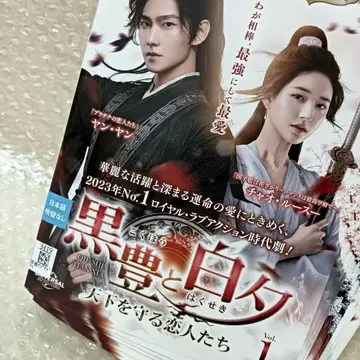 흑풍과 백석 DVD 중국 드라마 전권 양양 차오루