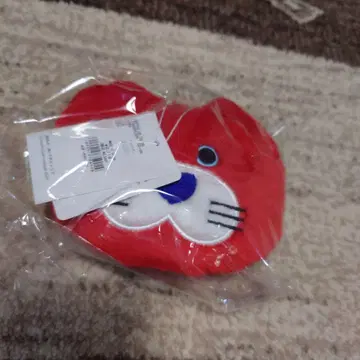 mojojojo 에코백 빨간색 고양이