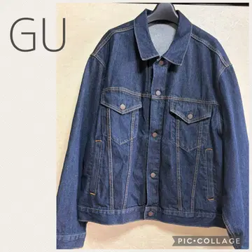 GU 데님 자켓 사이즈 XL