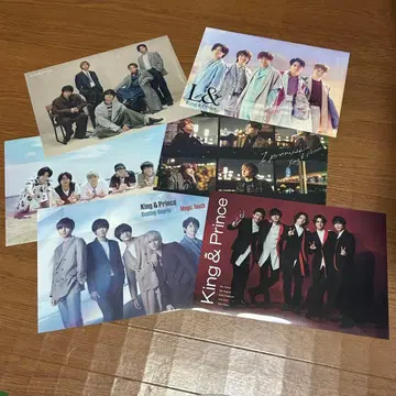 킹프리 King & Prince 클리어 포스터