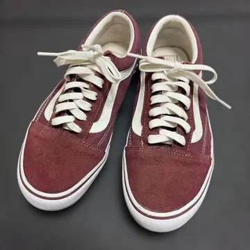 반스 VANS 24.5cm 와인 레드