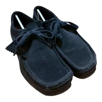CLARKS 오리지널 네이비 스웨이드 신발