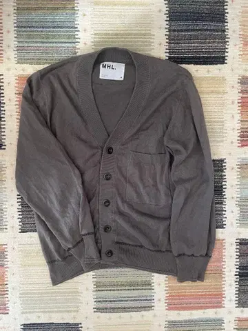 MHL 코튼 린넨 가디건