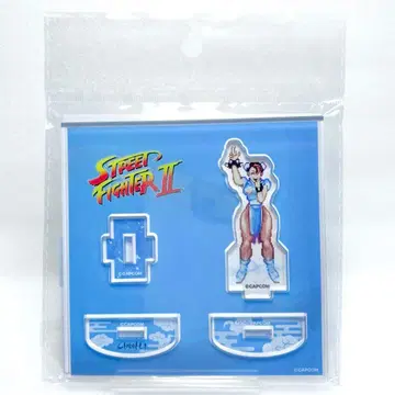 [새상품] 스트리트 파이터 픽셀 아트 아크릴 스탠드 춘리