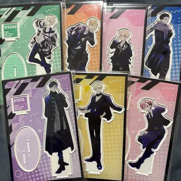 오란고교 호스트부 콜라보 카페 아크릴 스탠드 컴플리트